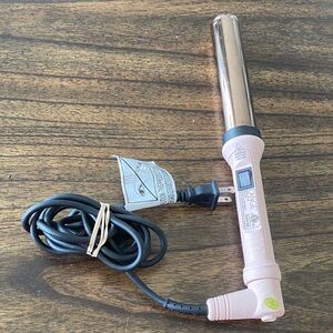 L’ANGE Pink Barrel Curling Iron 1 inch